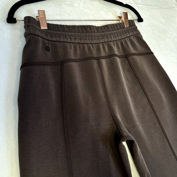 Lululemon Softstreme High Rise Straight-Leg Lounge Pants Size 6 Brown Sequoia - Picture 12 of 13
